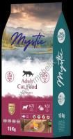 Mystic Adult Cat Food Gourmet 15 кг сухой корм с ягненком и курицей для кошек