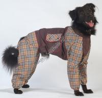 ТУЗИК ош 60 ог 85 от 78 дс 48 рост 52 комбинезон холодный для породы английский бульдог кобель