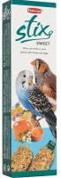 PADOVAN STIX SWEET 80 г лакомые палочки для волнистых попугаев и экзотических птиц с медом и яйцом 1х10