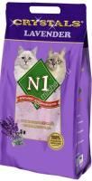 №1 CRYSTALS LAVENDER 5 л силикагелевый наполнитель для кошачьих туалетов 