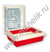 ZOOexpress КИС 40х12 см туалет для кошек глубокий с рамкой 