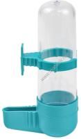 HOMEPET 75 мл поилка для птиц пластиковая бирюзовая 