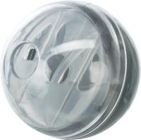 Игрушка для лакомств "Мяч", пластик, ø 5 см