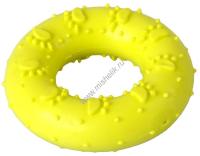 HOMEPET 7 см игрушка для собак кольцо с рисунком лапки TPR