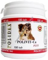 POLIDEX Polivit-Ca plus 150 таб поливит-кальций плюс предназначен для щенков беременных и кормящих сук 1х8
