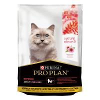 PRO PLAN Nature Elements 200 г сухой корм для взрослых стерилизованных кошек и кастрированных котов, с высоким содержанием курицы 