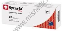КРКА РИКАРФА 100 мг/20 таб обезболивающее и противовоспалительное средство для собак со вкусом мяса 1х180