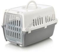 SAVIC ZEPHOS 1 48 см х 31,5 см х 30 см переноска серо-белая 