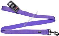 NOBBY CLASSIC PRENO длина 120 см ширина 25-35 мм поводок для собак нейлон фиолетовый 1х42