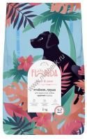 FLORIDA 3 кг сухой корм для взрослых собак крупных пород с ягнёнком и грушей 