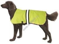 NOBBY 30-40 х 40-55 см попона для собак светодиодная на аккумуляторе желтая 1х3