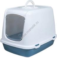 SAVIC OSCAR туалет для кошек белый голубой камень 