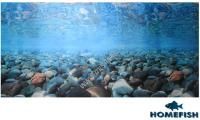 HOMEFISH Морские камни 30 см х 1500 см фон для аквариума