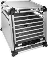 NOBBY ROUND CORNER 59 см х 55 см х 49 см авто-бокс для собак алюминий