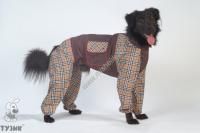 ТУЗИК ош 58 ог 97 от 80 дс 66 рост 67 комбинезон холодный для породы кане-корсо сука