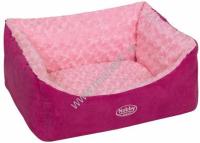 NOBBY ARUSHA 60 см х 48 см х 19 см лежак мягкий розовый 