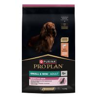 PRO PLAN 7 кг сухой корм для взрослых собак мелких и карликовых пород с чувствительной кожей, с высоким содержанием лосося