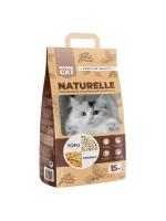 HOMECAT NATURELLE Original 15 л комкующийся растительный наполнитель для кошачьих туалетов 1х2