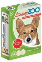 ДОКТОР ZOO 90 шт мультивитаминное лакомство cо вкусом печени для собак 