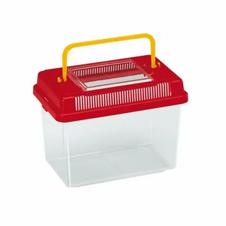 Пластиковая переноска-террариум для рыб и грызунов GEO Small (с крышкой)l, 1л