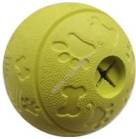 HOMEPET SNACK Ф 8 см игрушка для собак мяч с отверстиями для лакомств