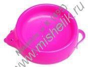 ZOOexpress МЫШКА 0,2лхd11 см миска для кошек пластиковая 1х12