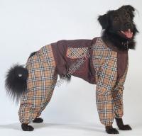 ТУЗИК ош 50 ог 88 от 70 дс 62 рост 66 комбинезон холодный для породы доберман сука