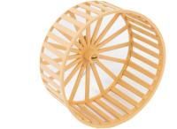 HOMEPET D 14 см колесо для грызунов пластиковое без подставки бежевое 