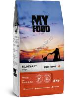Myfood Feline Adult Multi-Cat with Lamb & Rice 1,5 кг сухой корм для кошек с ягненком и рисом 