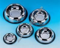 NOBBY 0,25 л 11,5 см миска металл резиновое основание 