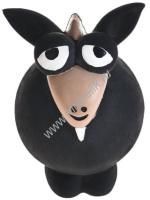 HOMEPET BUBBLE 12х7,5х7,5 см игрушка для собак козлик с пищалкой латекс