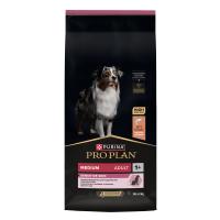 PRO PLAN 14 кг сухой корм для взрослых собак средних пород с чувствительной кожей, с высоким содержанием лосося