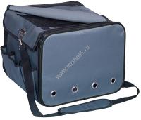 NOBBY MERLO 40 см х 34 см х 30 см переноска-сумка автомобильная серая черная