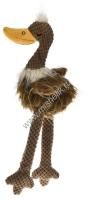 HOMEPET 42х14 см игрушка для собак утка плюш с пищалкой