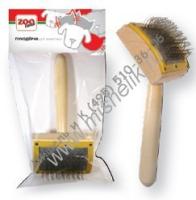 ZOOexpress 8х16,5 см пуходерка деревянная большая без капли 