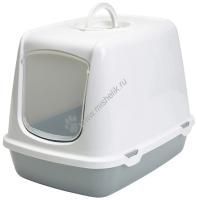 SAVIC OSCAR 50 см х 39 см х 37 см туалет для кошек белый светло-серый 