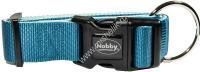 NOBBY CLASSIC PRENO EXTRA длина 55-70 см ширина 38-40 мм ошейник для собак нейлон голубой 