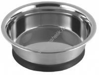 ANKUR 0,25 л миска металлическая ребристая вакуумное крепление