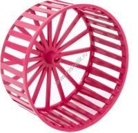 ДАРЭЛЛ D140 колесо для грызунов пластиковое без подставки, рубиновое 