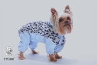 ТУЗИК Комбинезон Йорк № 2 теплый, с мехом, с капюшоном зима-2 кобель