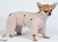 ТУЗИК Комбинезон Вест-хайленд-уайт-терьер синтепоновый кобель