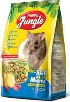 HAPPY JUNGLE 400 г корм для декоративных крыс 