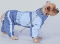 ТУЗИК ош 31 ог 43 от 33 дс 31 рост 23 комбинезон холодный для породы такса карликовая кобель