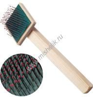 ЗООНИК 55х50 пуходерка деревянная плоская малая с каплей