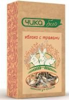 Чика био 35 г лакомство для грызунов яблоко с травами 1х14