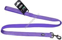 NOBBY CLASSIC PRENO длина 120 см ширина 20-25 мм поводок для собак нейлон фиолетовый 1х48