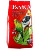 ВАКА 500 г кормовая смесь для мелких и средних попугаев 