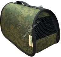 HOMEPET Пиксели №1 35х22х23 см сумка-переноска