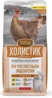 ДЕРЕВЕНСКИЕ ЛАКОМСТВА ХОЛИСТИК ПРЕМЬЕР 2 кг полнорационный сухой корм для кошек при чувствительном пищеварении  с индейкой 