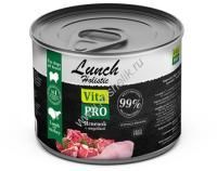 VITA PRO LUNCH 240 г консервы для собак ягненок с индейкой 